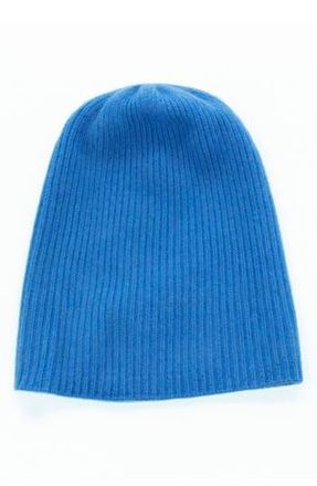 Portolano Cashmere Beanie in Cobalt Blue at Nordstrom Rack