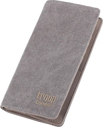 Troop London WALLET 002 Classic Long Wallet Charcoal