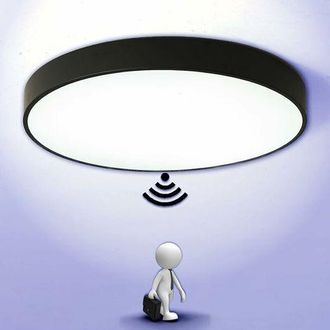 OEM Rapanda - L&aacute;mpara De Techo Led Con Sensor De Movimiento - 12w Blanco Fr&iacute;o 6000k - F&aacute;cil Instalaci&oacute;n Para Entrada Y Pasillo - &Aacute;ngulo De Haz De 180&deg; - 2
