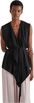 Meimeij Donna, Camicette, Nero, L, new