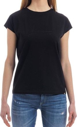 Herno Womens Black Cotton T-Shirt