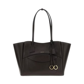 Hidesins Structured Top Handle Tote Bag - female - Hidesins - Shopping Bags - Brown - ONE SIZE - Bags