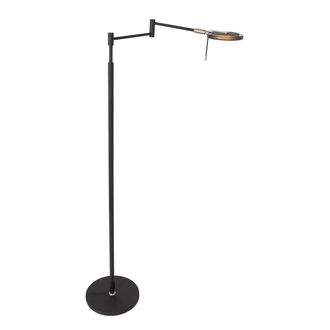 Steinhauer L&aacute;mpara De Pie - Turound - Negro - Vidrio Metal - - Steinhauer