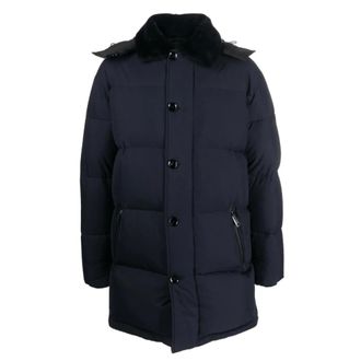 Brioni Hombre, Abrigos, Azul, Talla: M