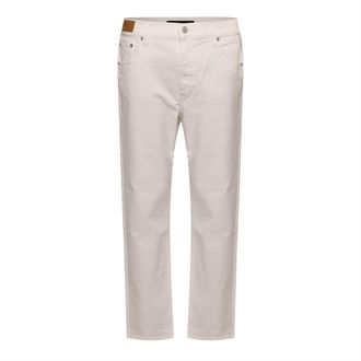 Replay Womens Replay Maijke Straight-Fit Jeans in White