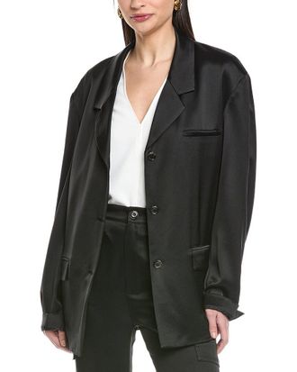 Nanushka Patri Boxy Oversized Blazer