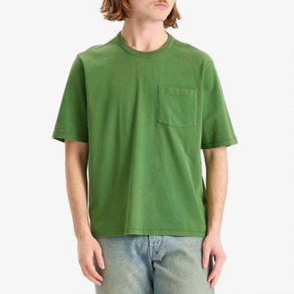 Corridor Garment Dye Crew Tee In Green