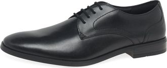 Clarks Mens Brandon Lace, Black Leather, 9.5 UK