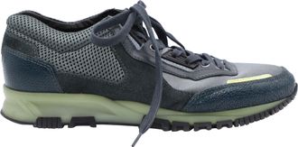 Lanvin Sneakers with Reflector Details in Grey Synthetic