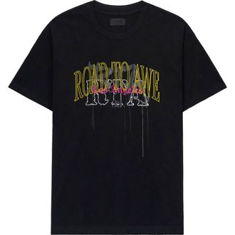 Rta Colin Road to Awe Oversize Graphic T-Shirt in Black Mixed Logo at Nordstrom, Size Xxx-Large