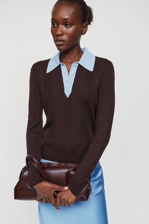 Reformation Hermia 100% Wool Sweater