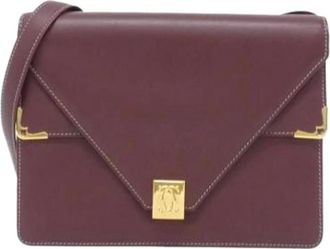 Cartier Pre-owned Cross Body Bags, female, Red, Size: ONE SIZE Pre-owned Vintage Shoulder bag