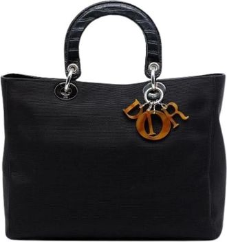 Dior Pre-owned Handbags, female, Black, Size: ONE SIZE Pre-owned Lady Handbag