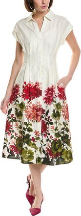 Julia Jordan Stretch Poplin Shirtdress