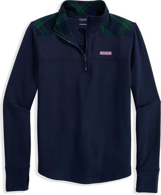 Vineyard Vines Dreamcloth Half Zip Pullover in Nautical Navy at Nordstrom, Size Xx-Small