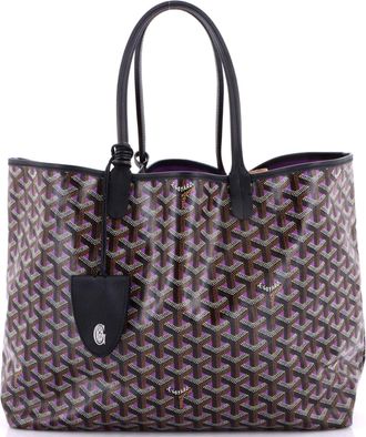 Goyard Saint Louis Tote Claire Voie Coated Canvas PM