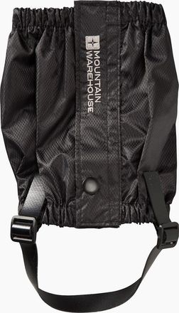 Mountain Warehouse Mens Mountain Warehouse Unisex Adult Gaiters - Black - Size: M-L