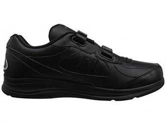 New Balance Mens Walking 577 Hook And Loop Walking Shoes In Black