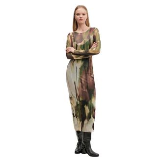 Desigual Donna, Abiti, Multicolore, L, new