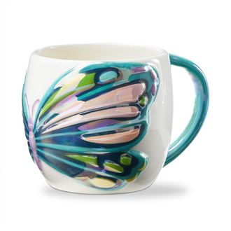Tag Everyday Butterfly Earthenware Mug Multi 17 oz 4.03x4.03x3.78 in in Multicolored at Nordstrom