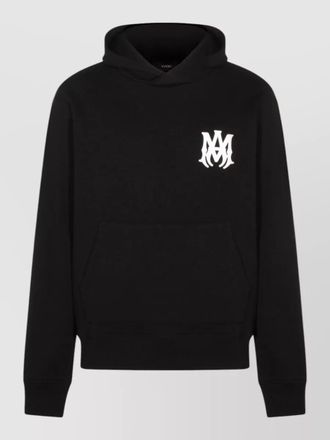 Amiri hooded sweatshirt kangaroo pocket design