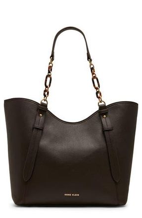 Anne Klein Medium Tote in Espresso at Nordstrom Rack