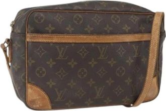 Louis Vuitton Pre-owned Vintage Cross Body Bag - Dames - Vintage Schoudertas - Bruin - ONE Size - Vintage