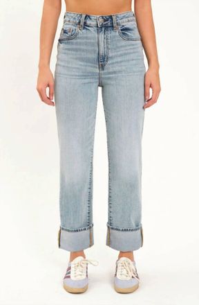 Daze Sundaze High Rise Vintage Straight Jeans In Girl Code
