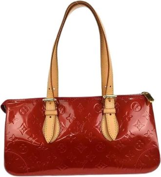Louis Vuitton Pre-owned Handbags, female, Red, Size: ONE SIZE Pre-owned Canvas Handbag