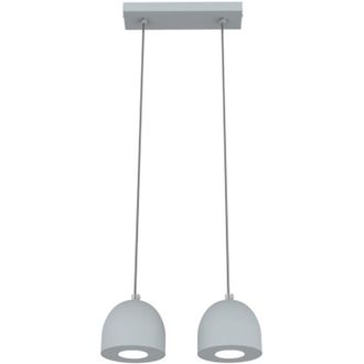 Lumicom Campanella Lampara De Techo Lineal X2 Monocolor Mate