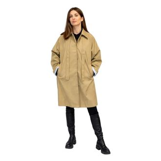Imperial Trench Coats, female, Beige, Size: S Trench Over