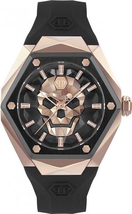 Philipp Plein PWPWA0224 Mens Skull Spikes Watch - Rose Gold - One Size