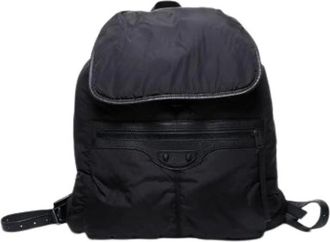 Balenciaga Pre-owned Backpacks, female, Black, Size: ONE SIZE Pre-owned Vintage Backpack