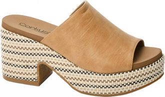 Corkys Footwear Womens Totally Buggin Sandal In Caramel