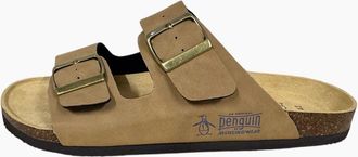 Original Penguin Mens Penguin Port 2 Mens Natural Sandals - Cream - Size: 10