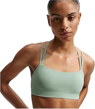 Nike Dri-FIT Zenvy Strappy Light Support Padded Sports Bra Womens Bra Steam/White : XL (US 16-18), Polyester/Spandex