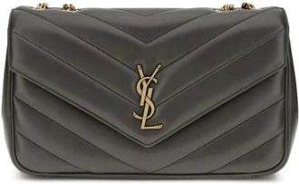 Saint Laurent Dames, Tassen, Grijs, Maat: ONE Size Leer
