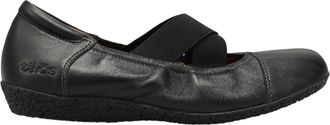Taos Womens Exhale Crisscrossed Ballet Flat In Black