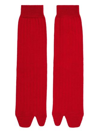 Maison Margiela Tabi socks - Red