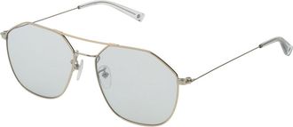 Sting SST219 544X Mens Sunglasses Silver Size 56