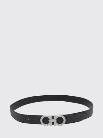 Ferragamo Gancini Leather Belt