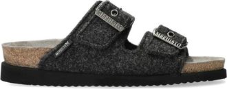 Mephisto Zwarte textielsandaal voor dames - Dames - Sandalen - Zwart - 35 EU - Schoenen