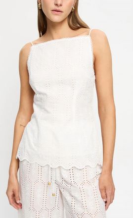 Kivari Jordan Top In White