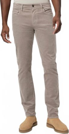 Paige Lennox Corduroy Pants In Ivory Cream