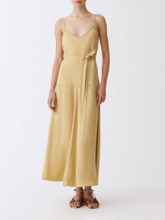 Fabiana Filippi Zijde Maxi Slipjurk Fijne Steek