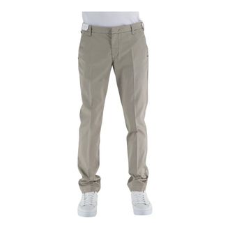 Entre Amis Suit Trousers, male, Beige, W30, Mens Chino Trousers with American Pockets