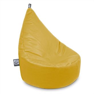 Happers Happers - Puff Butaca Polipiel Mostaza Xl