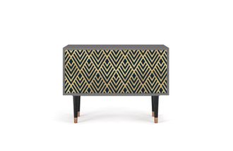 StoryZ Aparador bajo azul 2 puertas L 94 cm