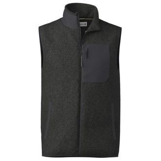 Smartwool Second Cut Fleece Vest Merinopullover f&uuml;r Herren | schwarz/grau