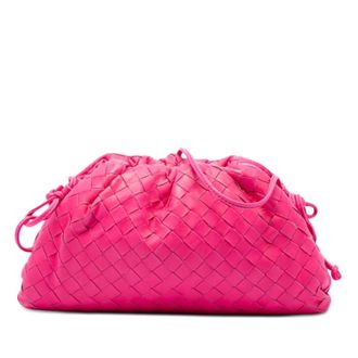 Bottega Veneta Pre-owned Bottega Veneta Nappa Intrecciato The Mini Pouch Crossbody Ladies EHFBKS51N8SAQK2N